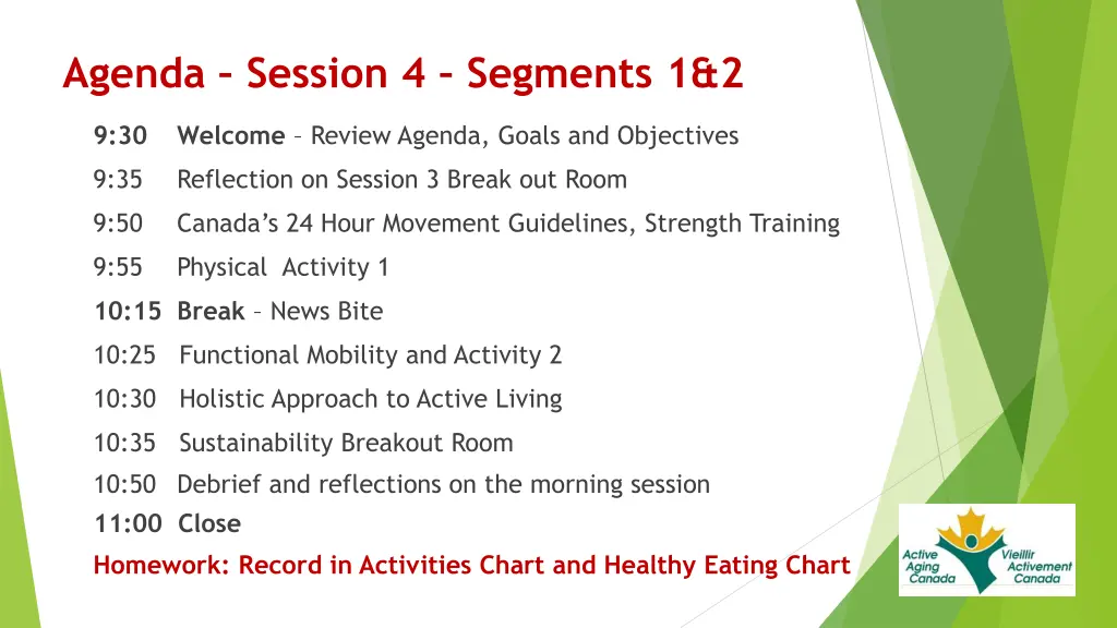 agenda session 4 segments 1 2