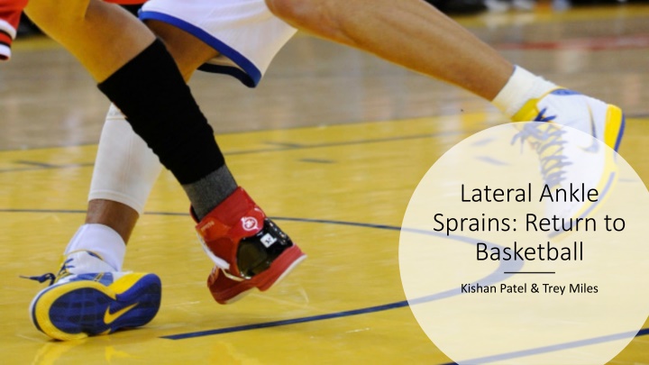 lateral ankle sprains return to basketball