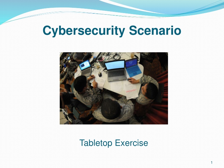 cybersecurity scenario