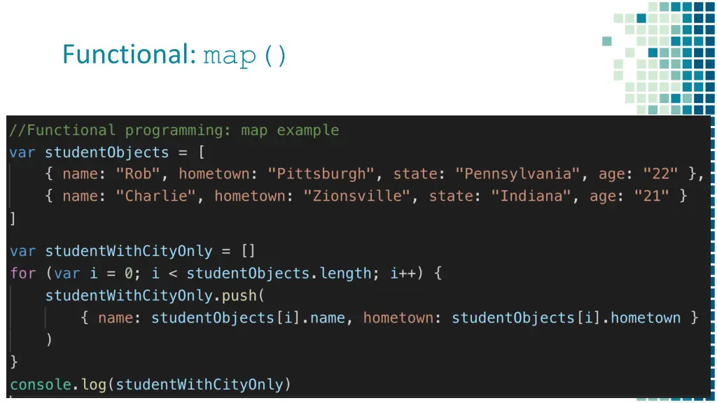 functional map