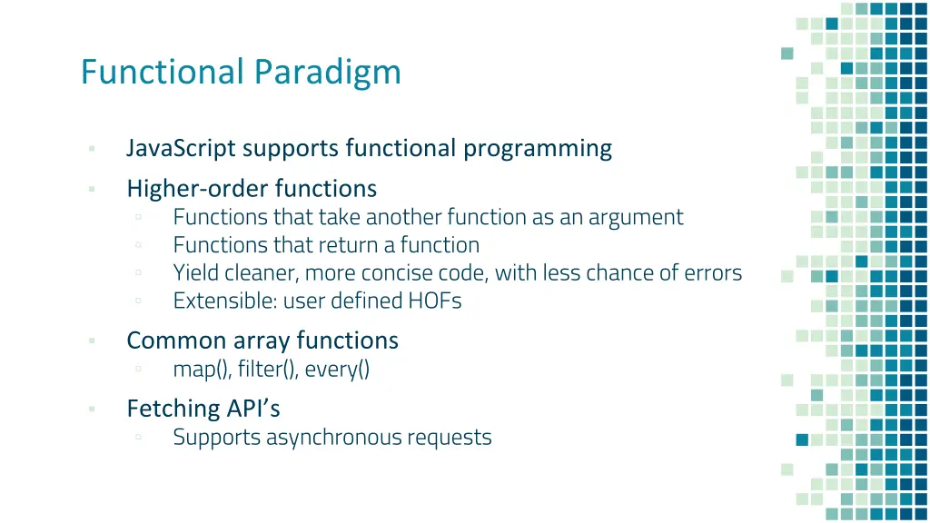 functional paradigm