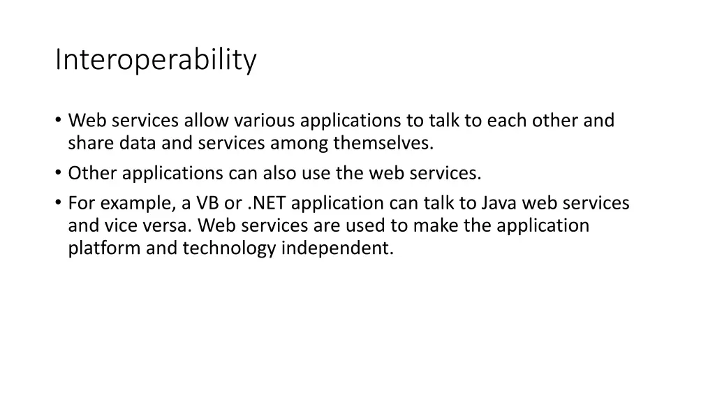 interoperability