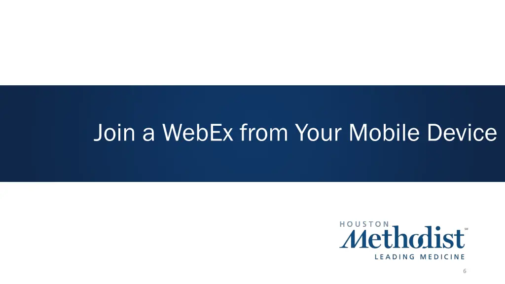 join a webex from your mobile device