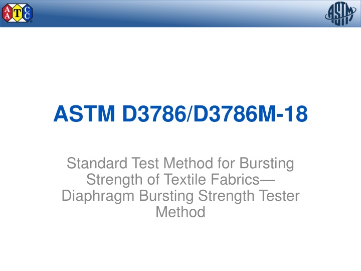 astm d3786 d3786m 18