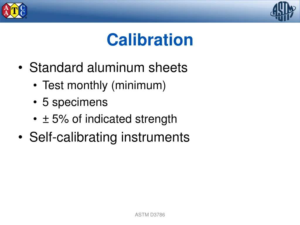 calibration