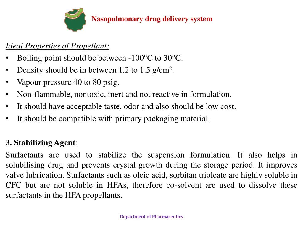 nasopulmonary drug delivery system 29