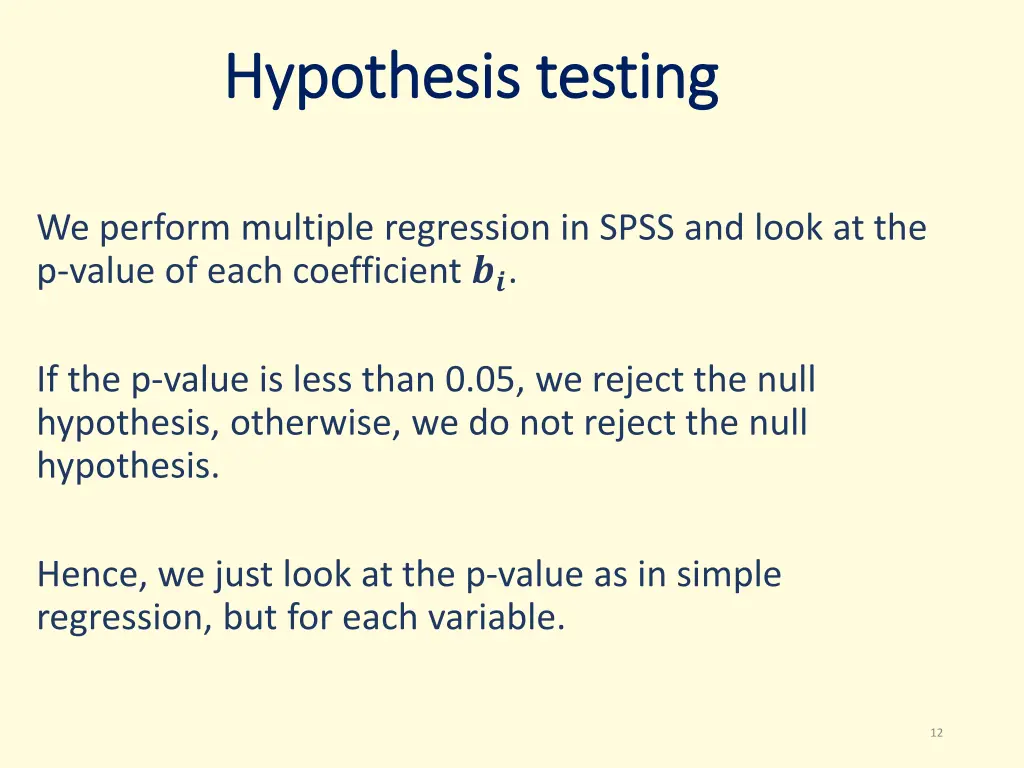 hypothesis testing hypothesis testing 1