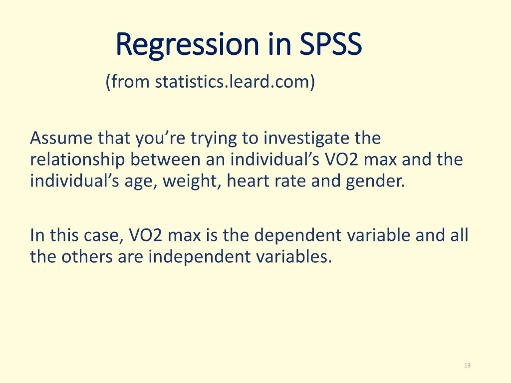 regression in spss regression in spss from