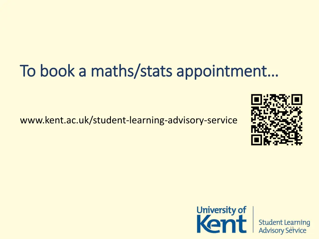 to book a maths stats appointment to book a maths