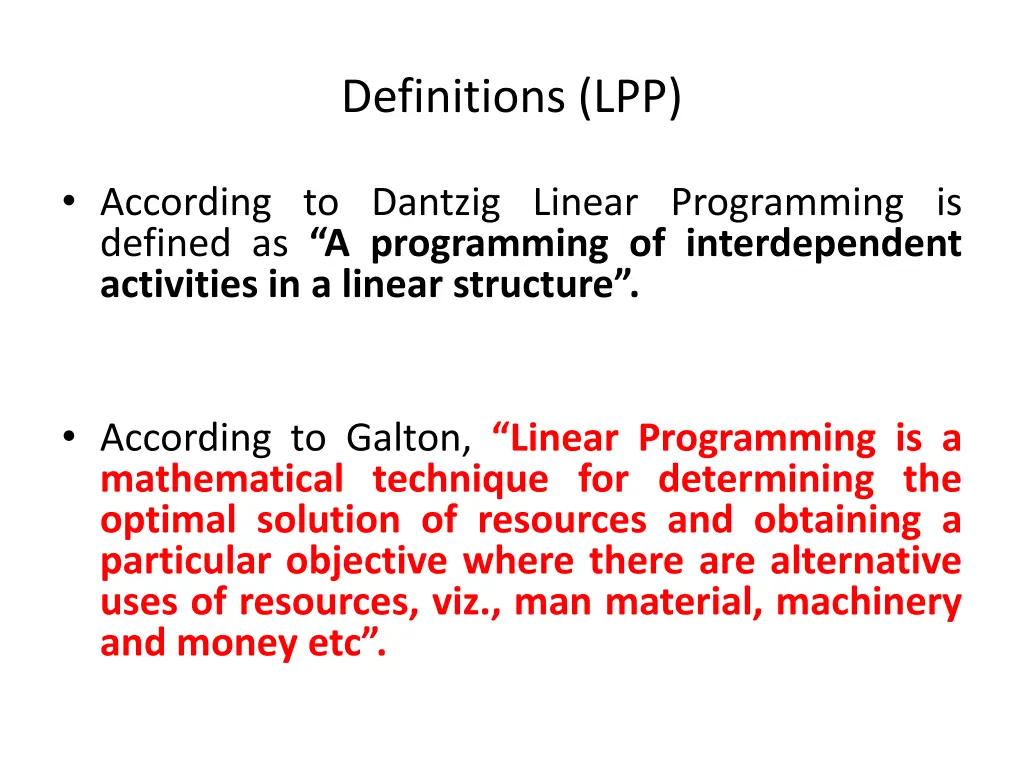 definitions lpp