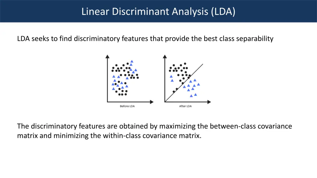 linear discriminant analysis lda