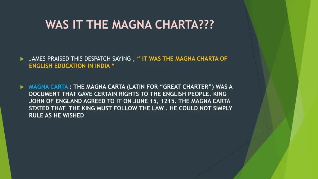 was it the magna charta