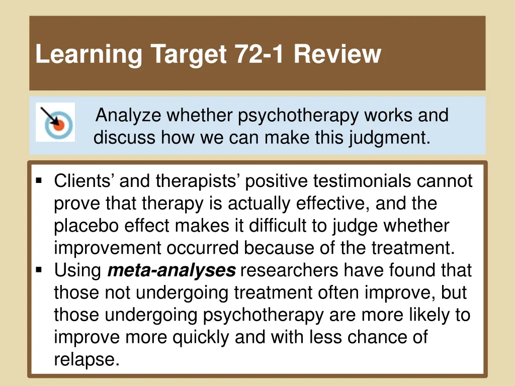 learning target 72 1 review