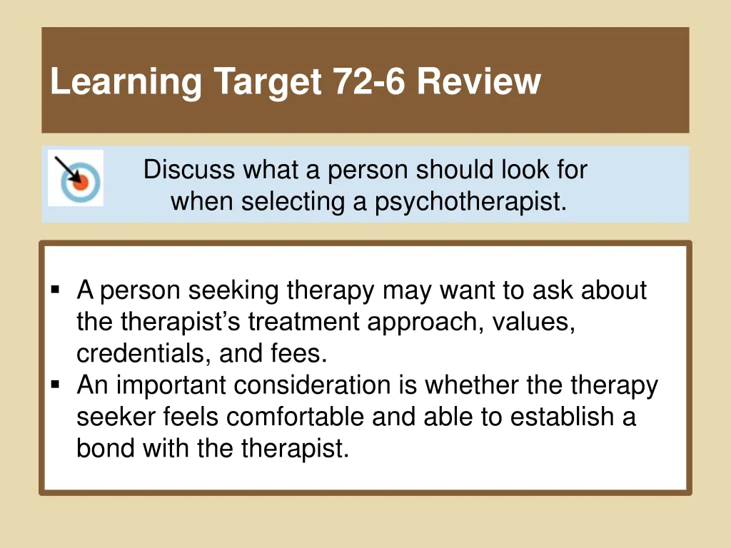 learning target 72 6 review