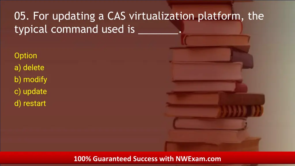 05 05 for updating a cas virtualization platform