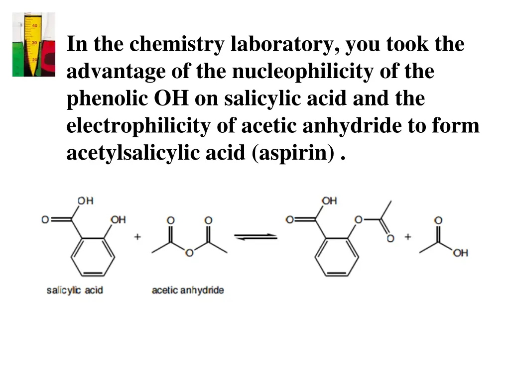 in the chemistry laboratory you took