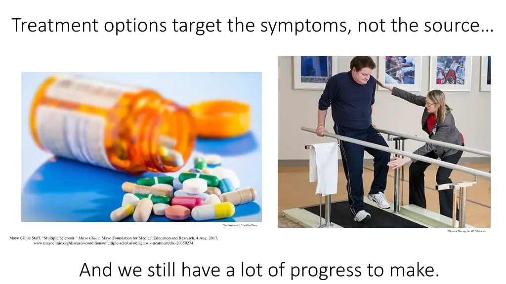 treatment options target the symptoms