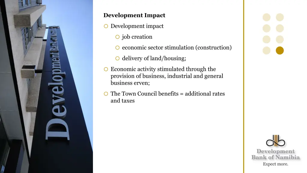 development impact o development impact