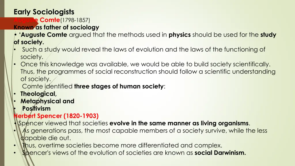 early sociologists auguste comte 1798 1857 known