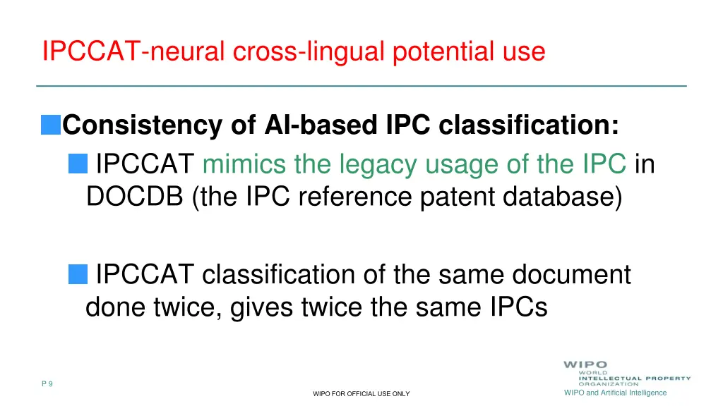 ipccat neural cross lingual potential use