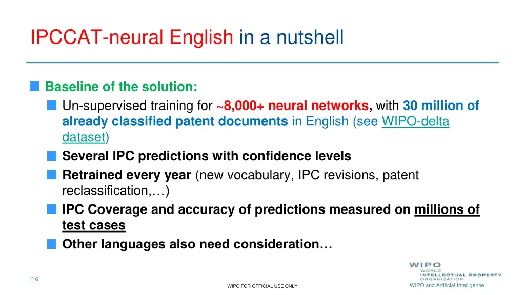 ipccat neural english in a nutshell