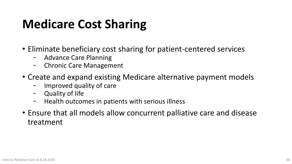 medicare cost sharing