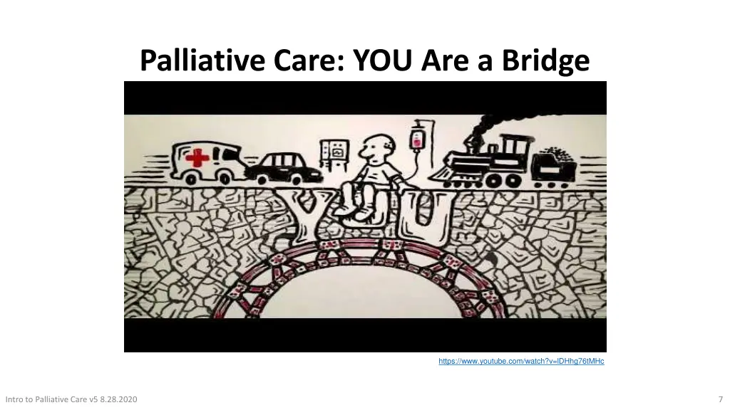 palliative care you are a bridge