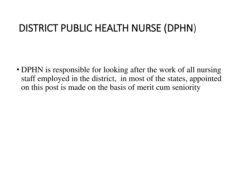 district public health nurse dphn district public