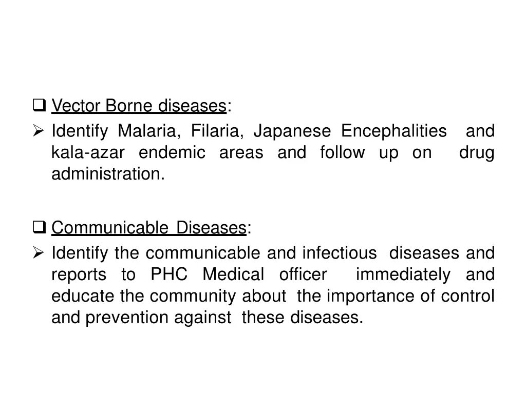 vector borne diseases identify malaria filaria