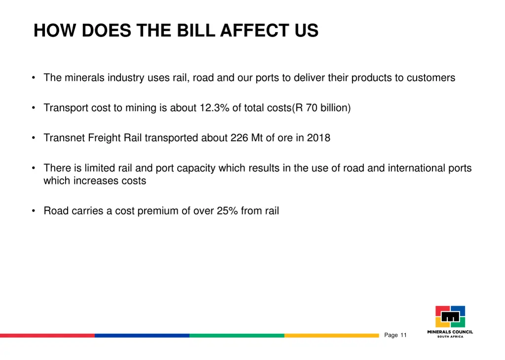 how does the bill affect us