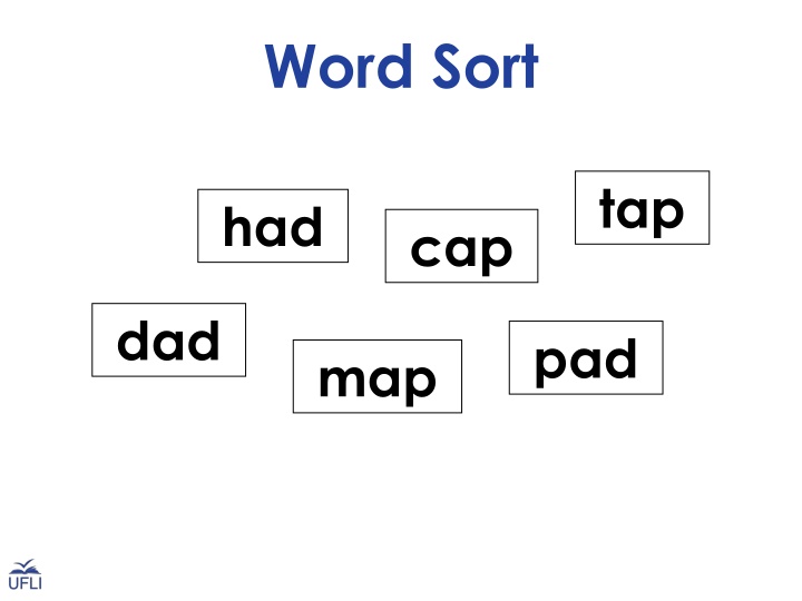 word sort