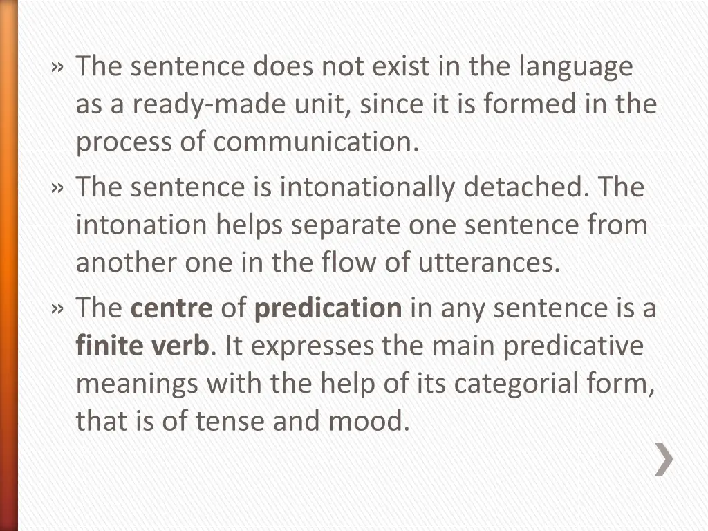 the sentence does not exist in the language