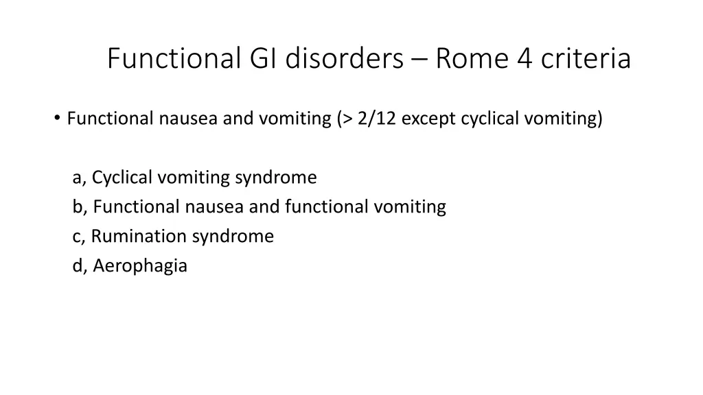 functional gi disorders rome 4 criteria 1