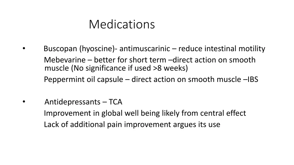 medications