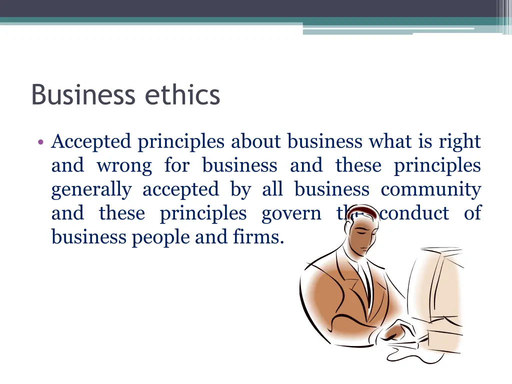 business ethics