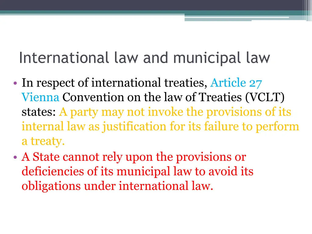 international law and municipal law 4