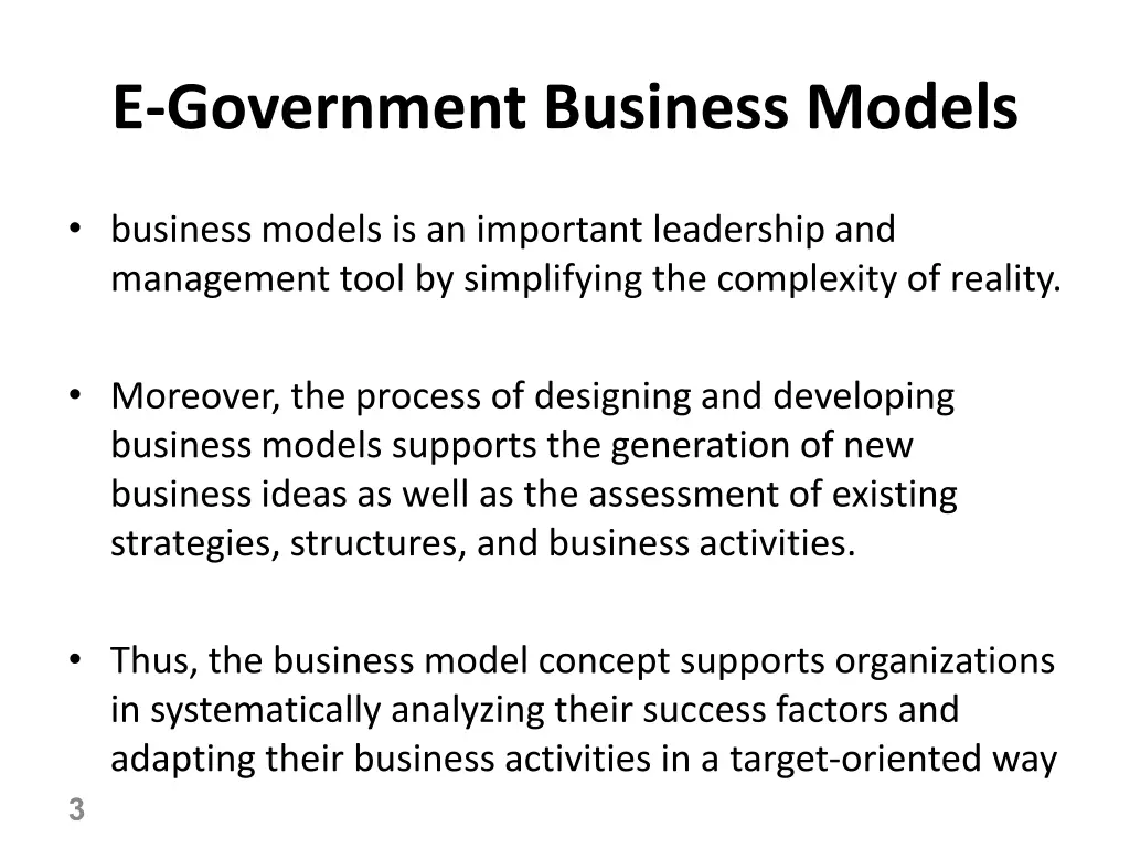 e government business models 1