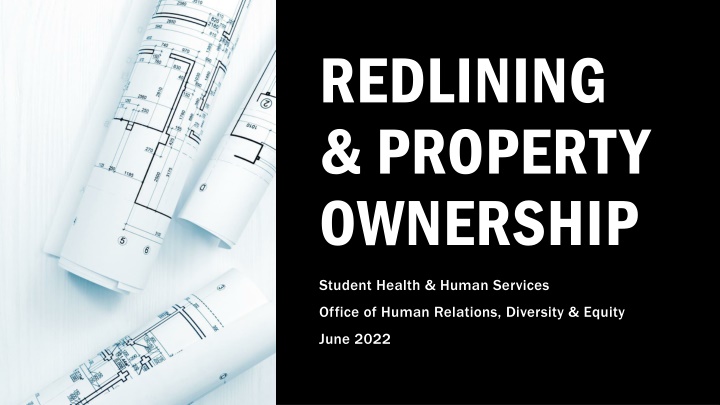 redlining property ownership