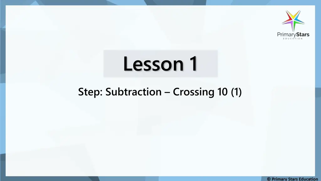 lesson 1