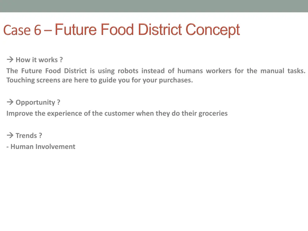 how it works the future food district is using