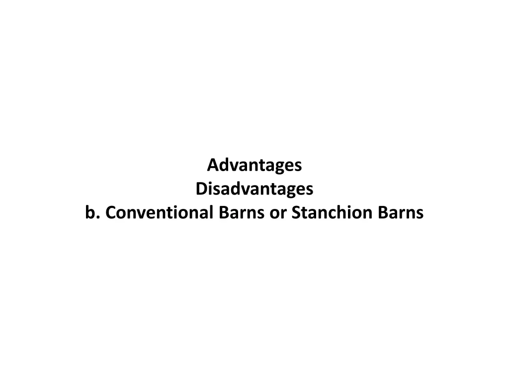 advantages disadvantages