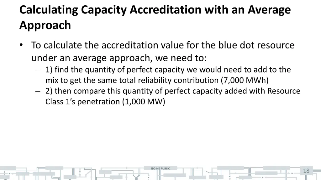 calculating capacity accreditation with