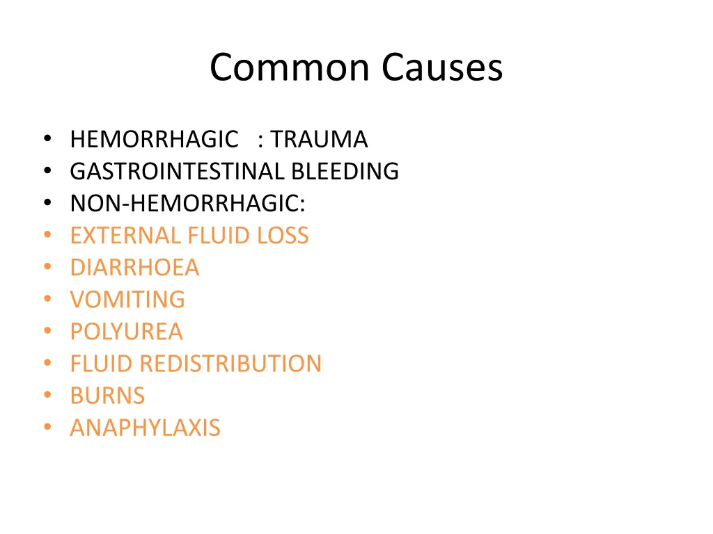 common causes