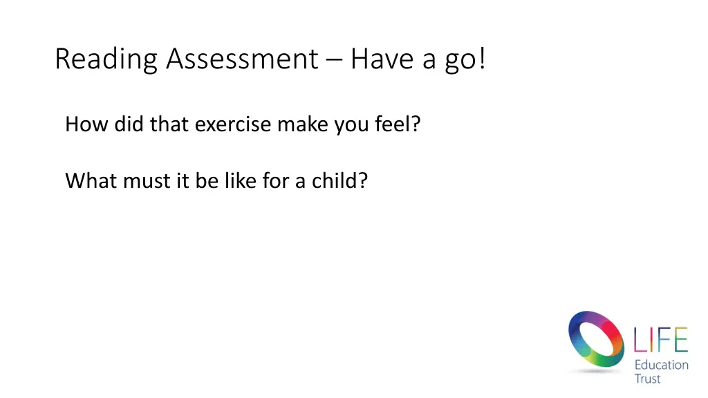 reading assessment have a go 1