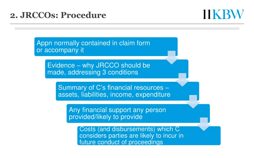 2 jrccos procedure