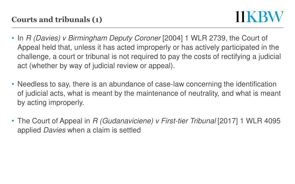 courts and tribunals 1