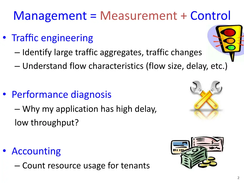 management measurement control