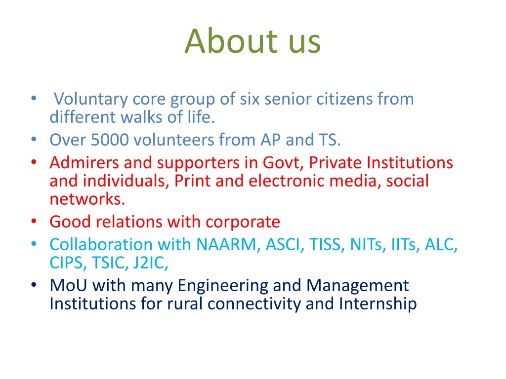 about us