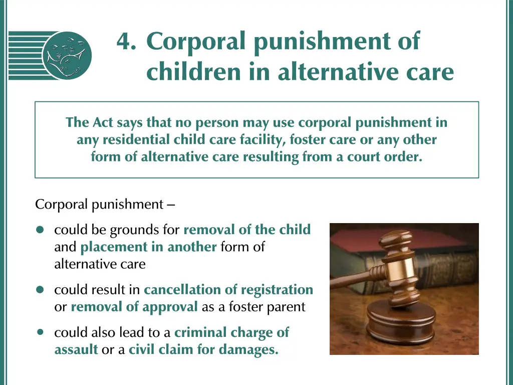 4 corporal punishment of children in alternative