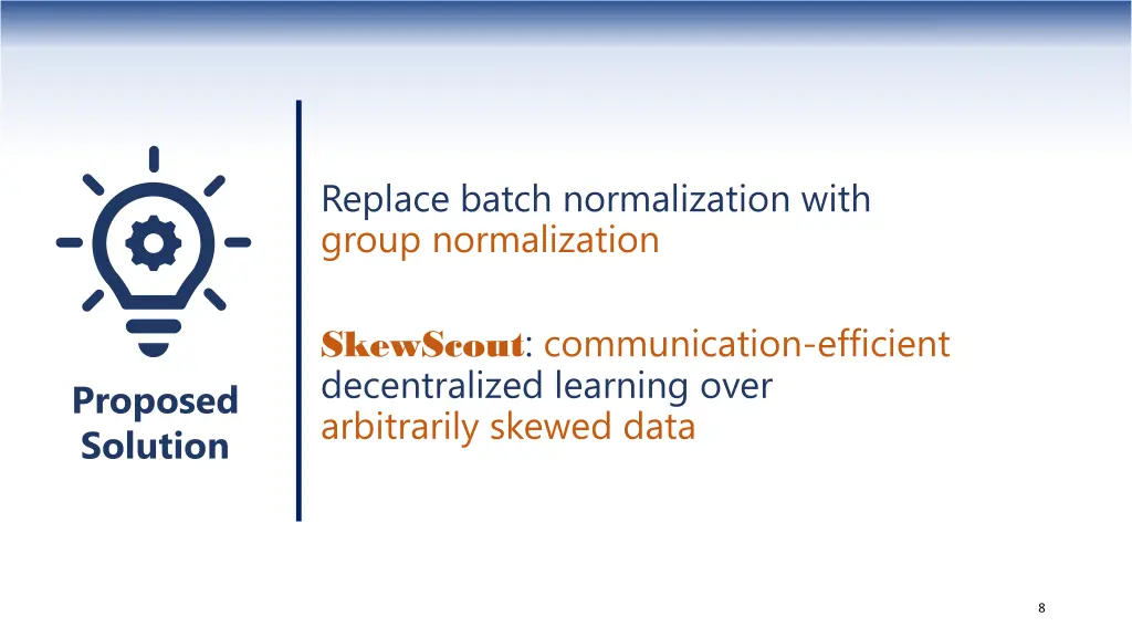 replace batch normalization with group